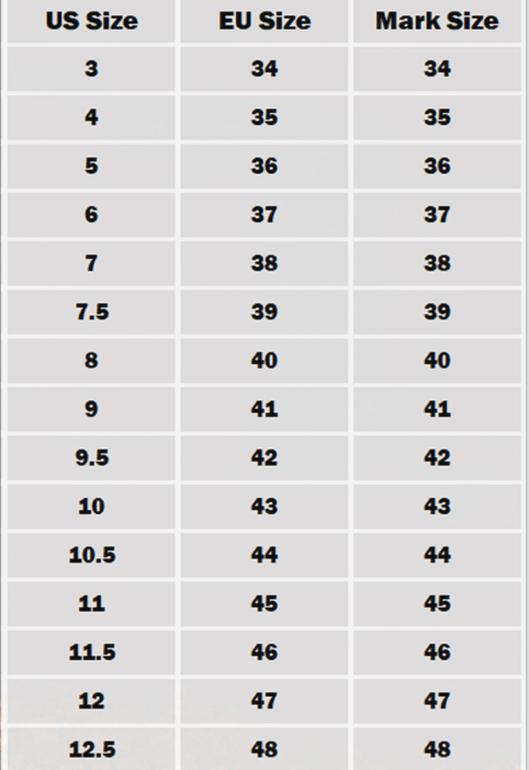Size Guide
