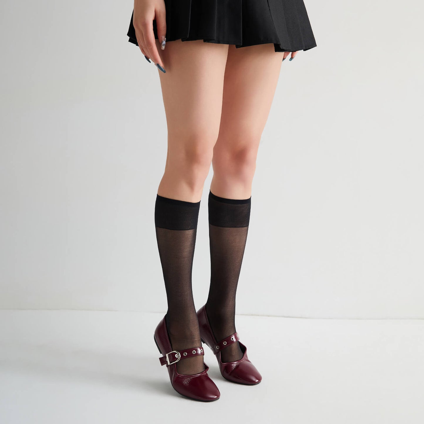 Classic Mary Jane Flats - Round Toe Ballet Shoes with Strap